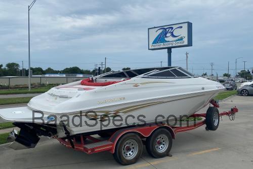 Crownline 202 tekniske specifikationer 